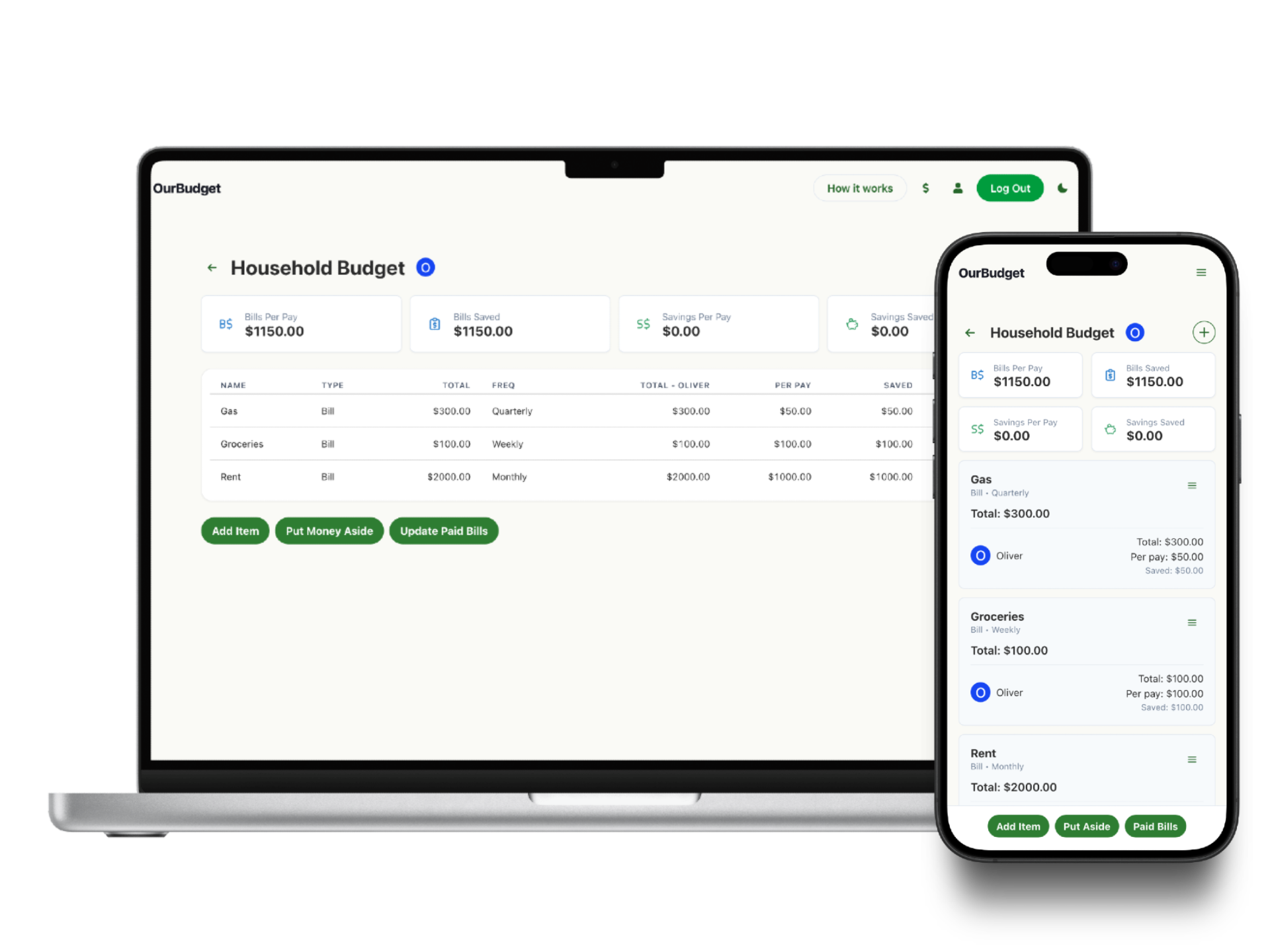 App mock